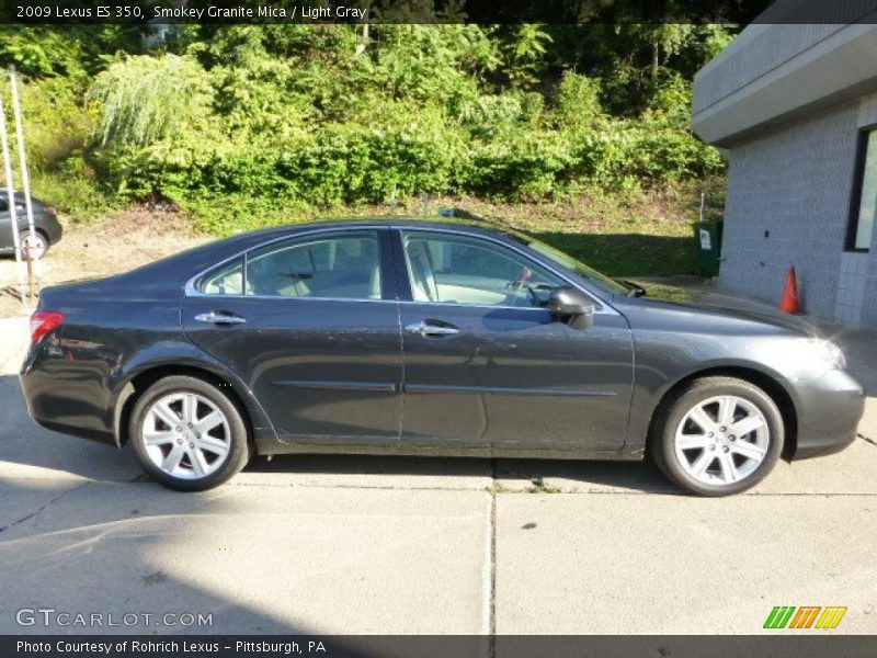 Smokey Granite Mica / Light Gray 2009 Lexus ES 350