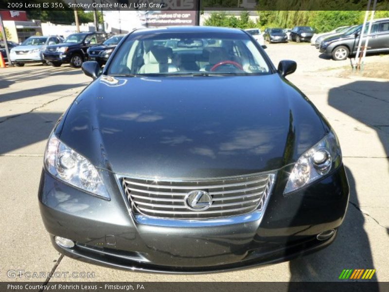 Smokey Granite Mica / Light Gray 2009 Lexus ES 350