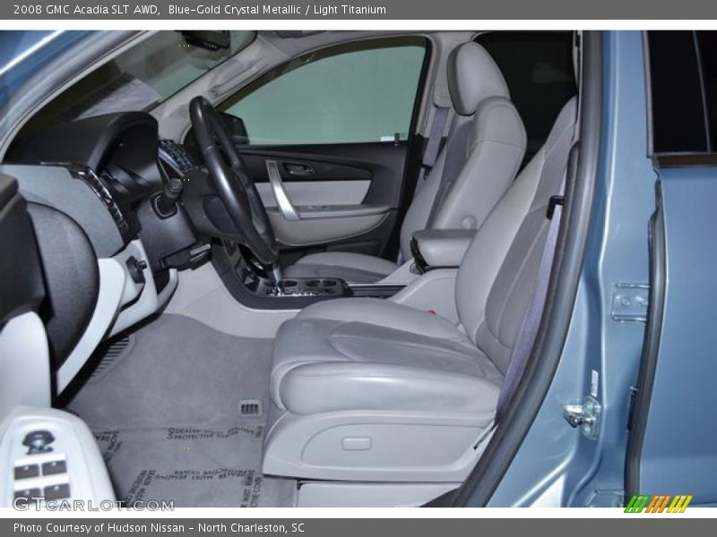 Blue-Gold Crystal Metallic / Light Titanium 2008 GMC Acadia SLT AWD