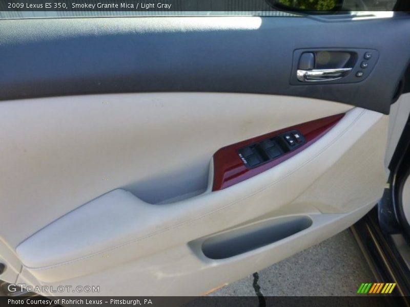 Smokey Granite Mica / Light Gray 2009 Lexus ES 350