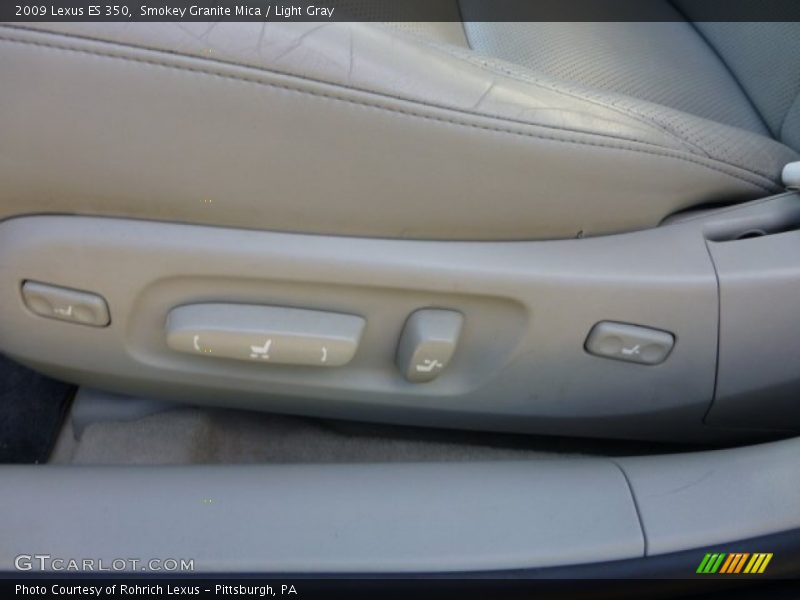 Smokey Granite Mica / Light Gray 2009 Lexus ES 350