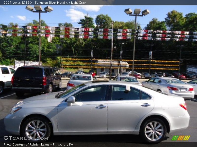 Tungsten Silver Metallic / Light Gray 2007 Lexus ES 350