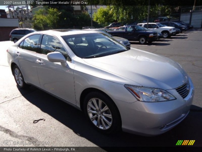 Tungsten Silver Metallic / Light Gray 2007 Lexus ES 350