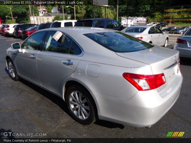 Tungsten Silver Metallic / Light Gray 2007 Lexus ES 350
