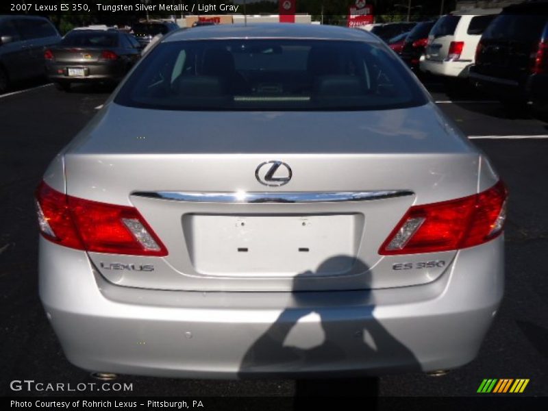Tungsten Silver Metallic / Light Gray 2007 Lexus ES 350