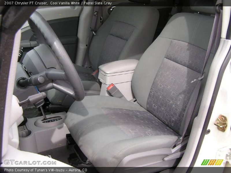 Cool Vanilla White / Pastel Slate Gray 2007 Chrysler PT Cruiser