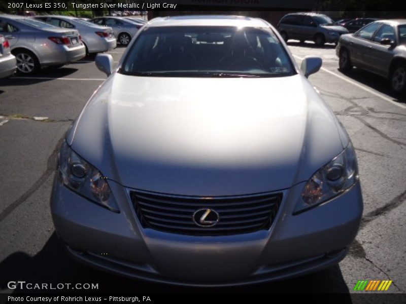 Tungsten Silver Metallic / Light Gray 2007 Lexus ES 350