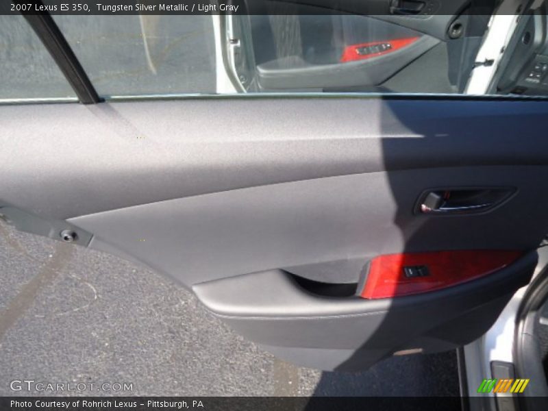 Tungsten Silver Metallic / Light Gray 2007 Lexus ES 350