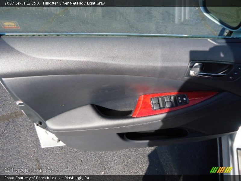 Tungsten Silver Metallic / Light Gray 2007 Lexus ES 350