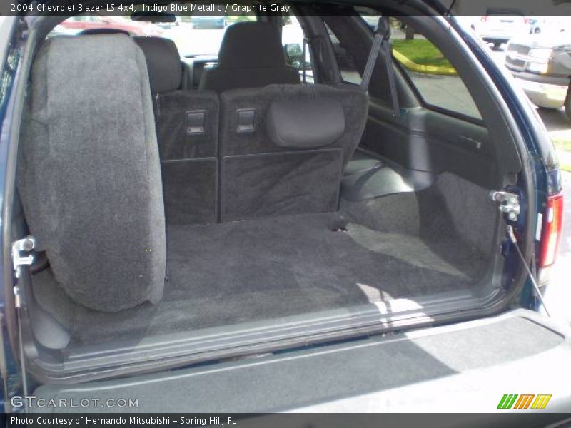 Indigo Blue Metallic / Graphite Gray 2004 Chevrolet Blazer LS 4x4