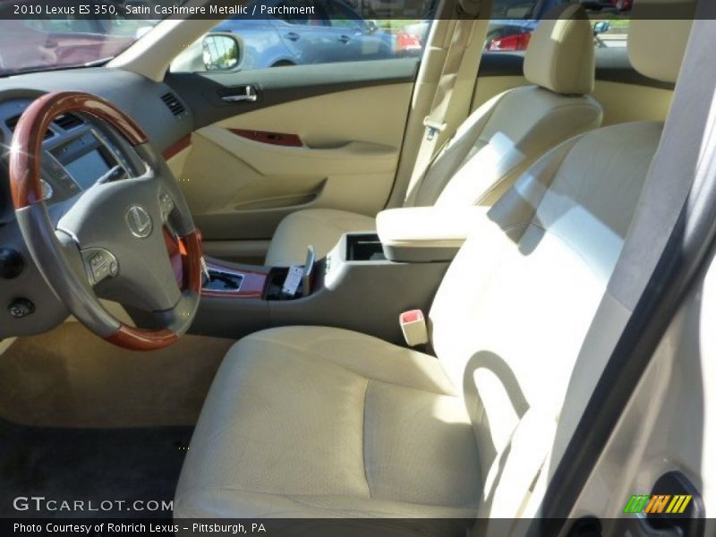 Satin Cashmere Metallic / Parchment 2010 Lexus ES 350