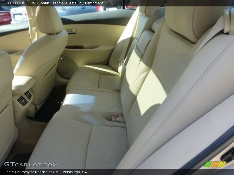 Satin Cashmere Metallic / Parchment 2010 Lexus ES 350