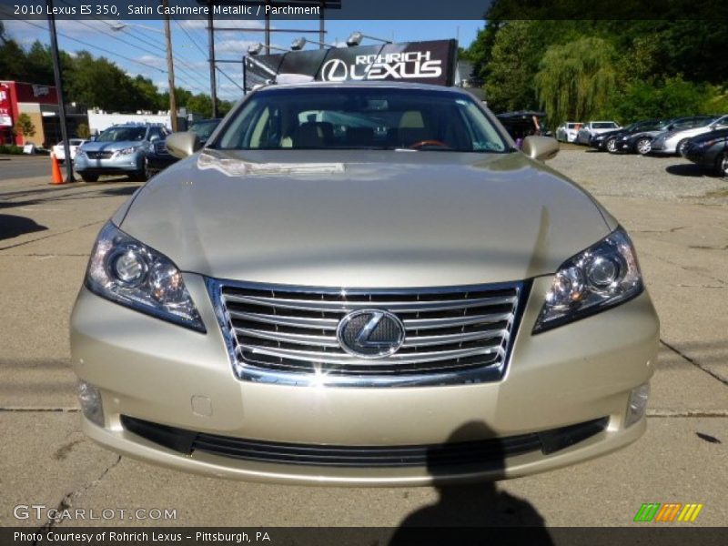 Satin Cashmere Metallic / Parchment 2010 Lexus ES 350