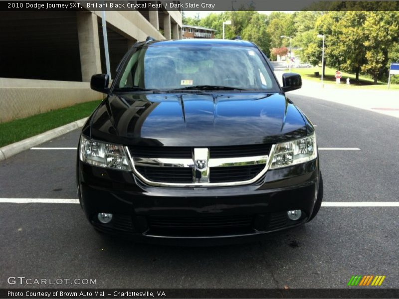 Brilliant Black Crystal Pearl / Dark Slate Gray 2010 Dodge Journey SXT