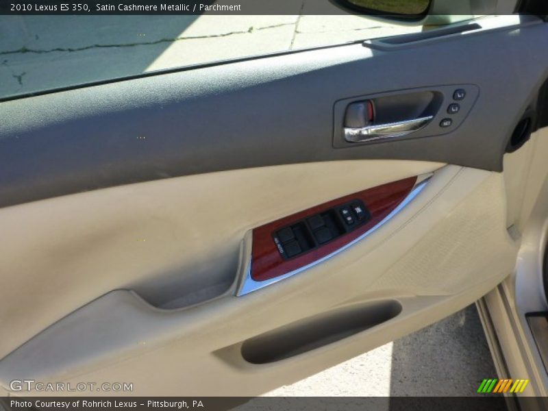 Satin Cashmere Metallic / Parchment 2010 Lexus ES 350