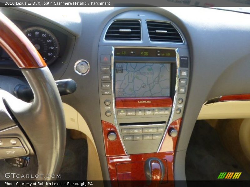 Satin Cashmere Metallic / Parchment 2010 Lexus ES 350