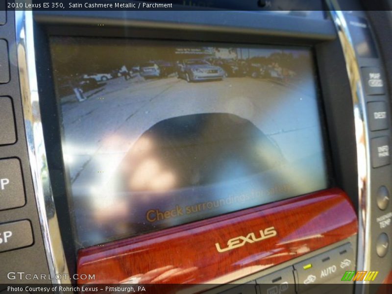 Satin Cashmere Metallic / Parchment 2010 Lexus ES 350