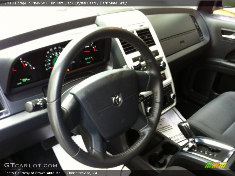 Brilliant Black Crystal Pearl / Dark Slate Gray 2010 Dodge Journey SXT