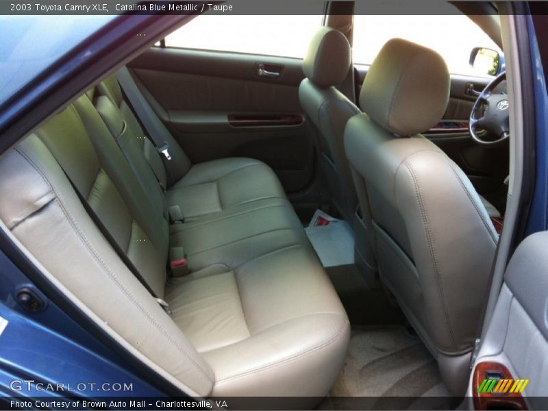Catalina Blue Metallic / Taupe 2003 Toyota Camry XLE