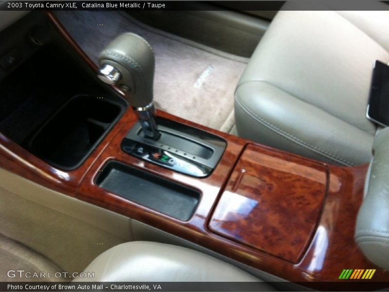 Catalina Blue Metallic / Taupe 2003 Toyota Camry XLE