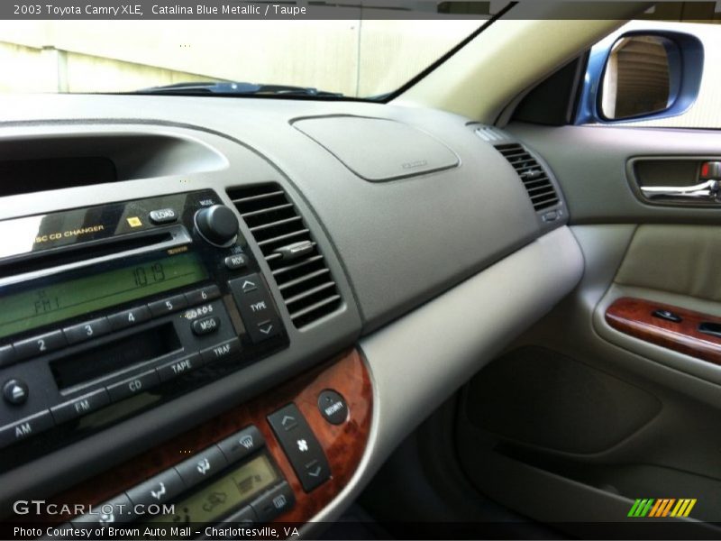 Catalina Blue Metallic / Taupe 2003 Toyota Camry XLE