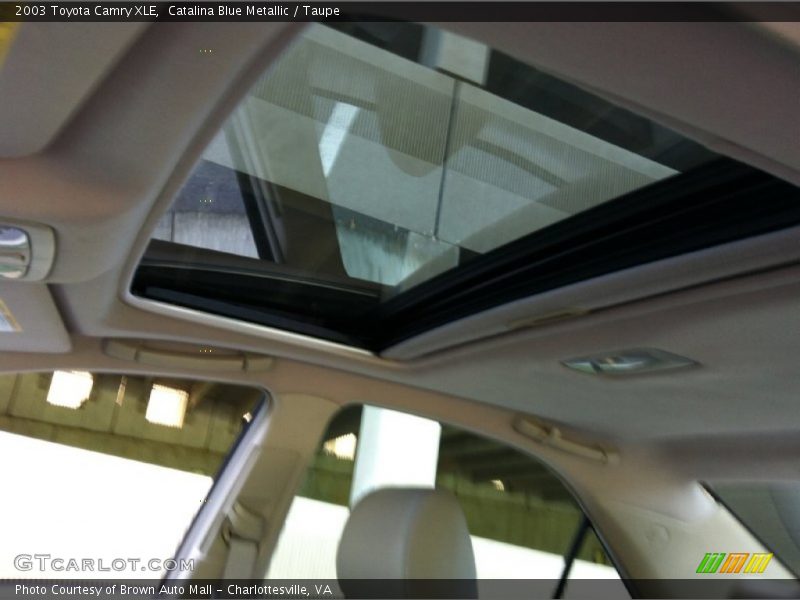 Catalina Blue Metallic / Taupe 2003 Toyota Camry XLE