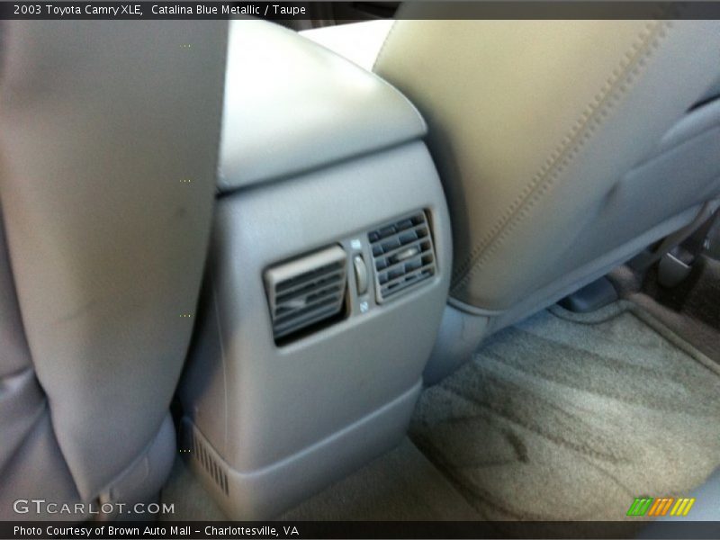 Catalina Blue Metallic / Taupe 2003 Toyota Camry XLE