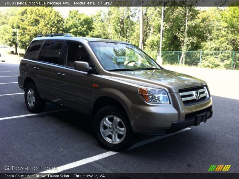 Mocha Metallic / Gray 2008 Honda Pilot Value Package 4WD