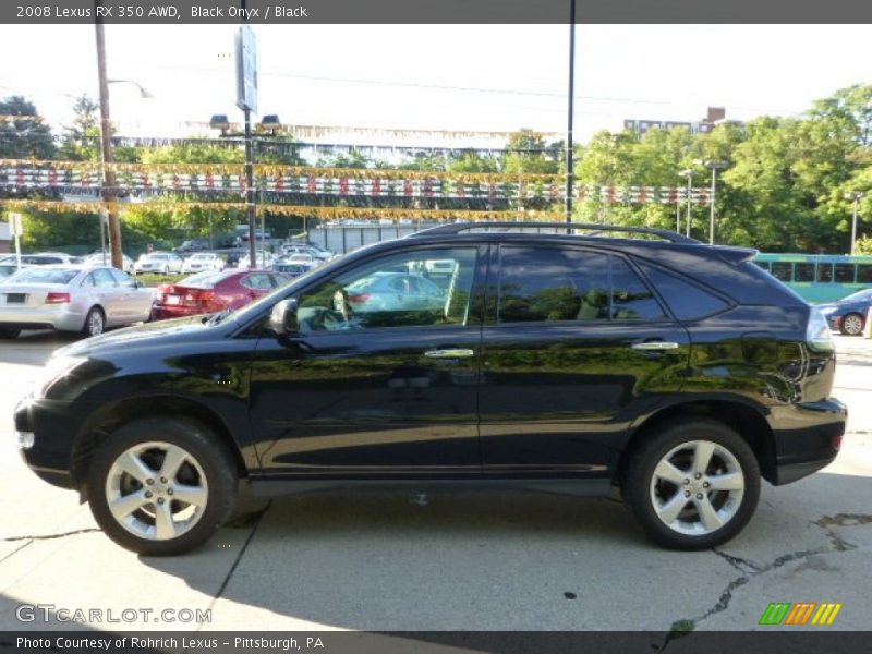 Black Onyx / Black 2008 Lexus RX 350 AWD