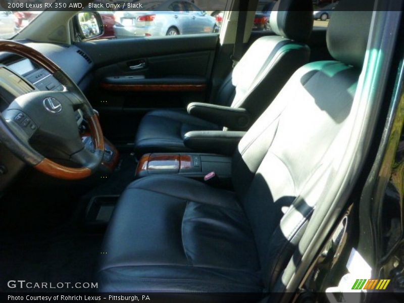 Black Onyx / Black 2008 Lexus RX 350 AWD