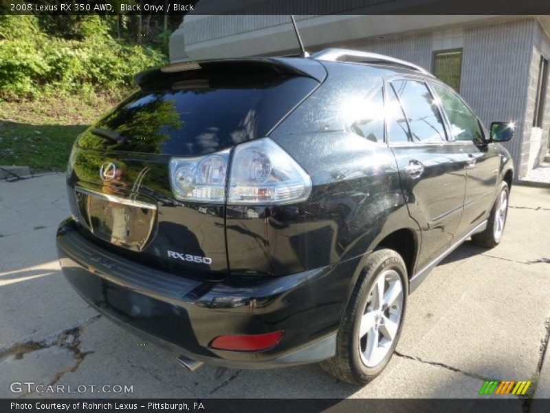 Black Onyx / Black 2008 Lexus RX 350 AWD
