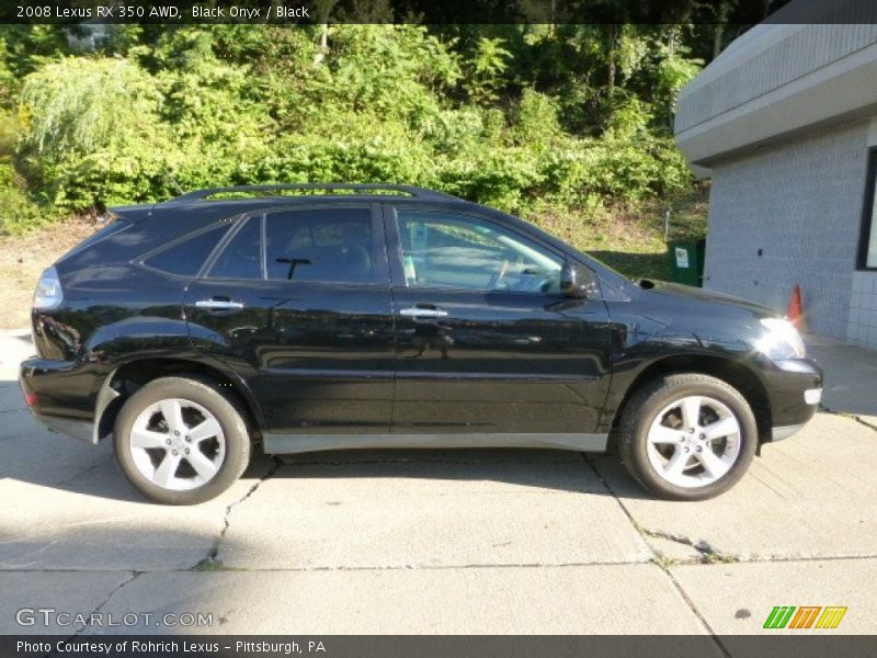 Black Onyx / Black 2008 Lexus RX 350 AWD