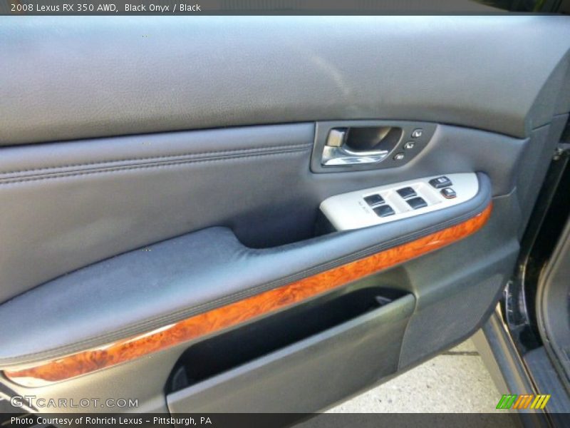 Black Onyx / Black 2008 Lexus RX 350 AWD