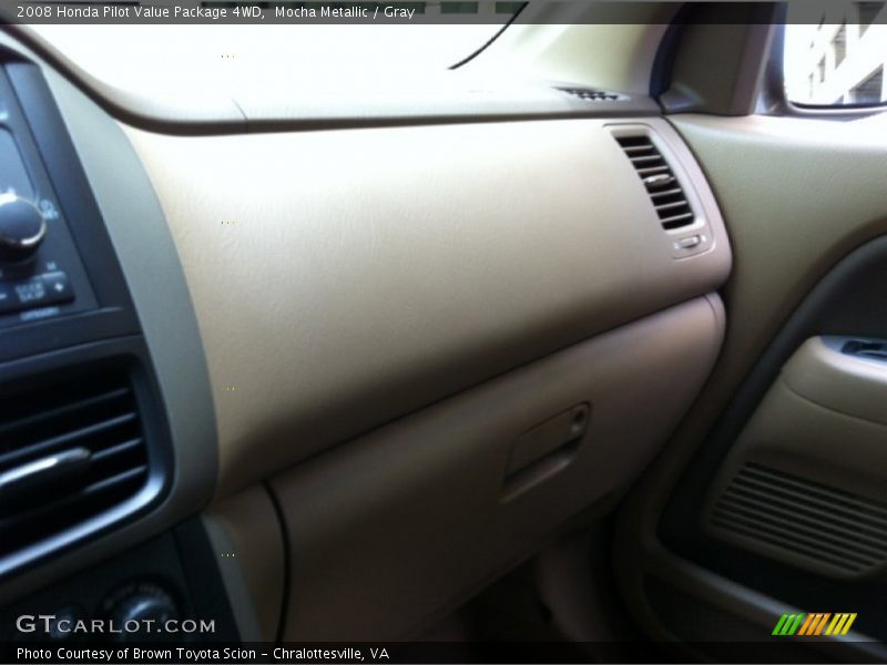Mocha Metallic / Gray 2008 Honda Pilot Value Package 4WD