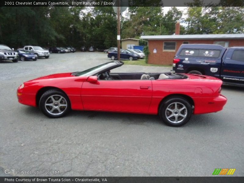  2001 Camaro Convertible Bright Rally Red