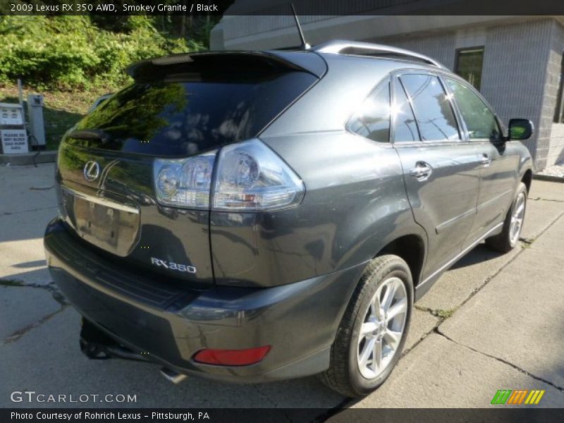 Smokey Granite / Black 2009 Lexus RX 350 AWD