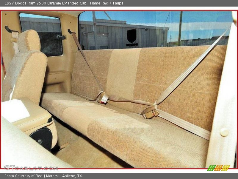 Flame Red / Taupe 1997 Dodge Ram 2500 Laramie Extended Cab
