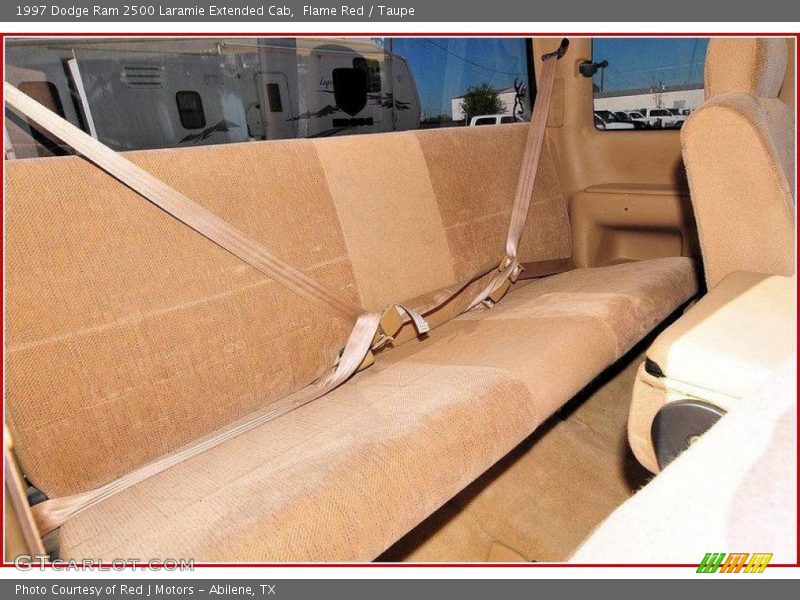 Flame Red / Taupe 1997 Dodge Ram 2500 Laramie Extended Cab