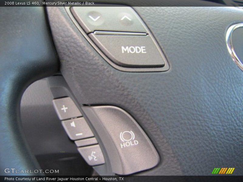 Mercury Silver Metallic / Black 2008 Lexus LS 460