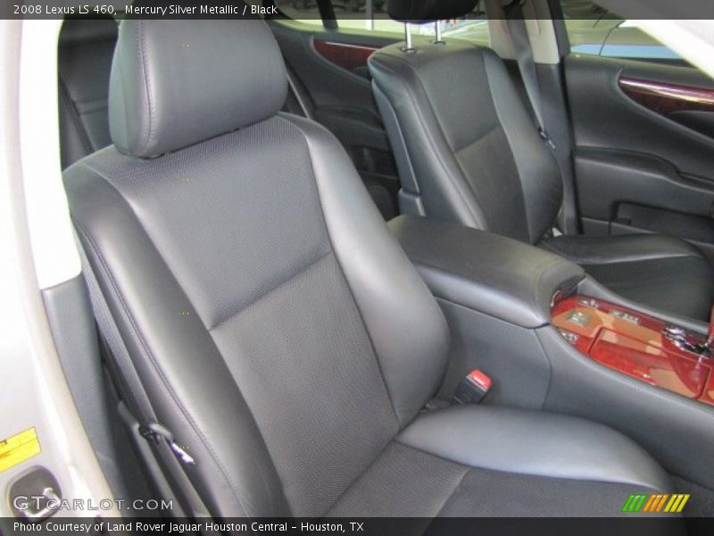 Mercury Silver Metallic / Black 2008 Lexus LS 460