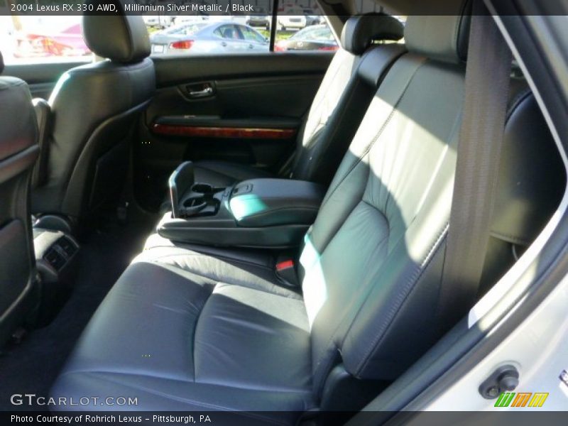 Millinnium Silver Metallic / Black 2004 Lexus RX 330 AWD