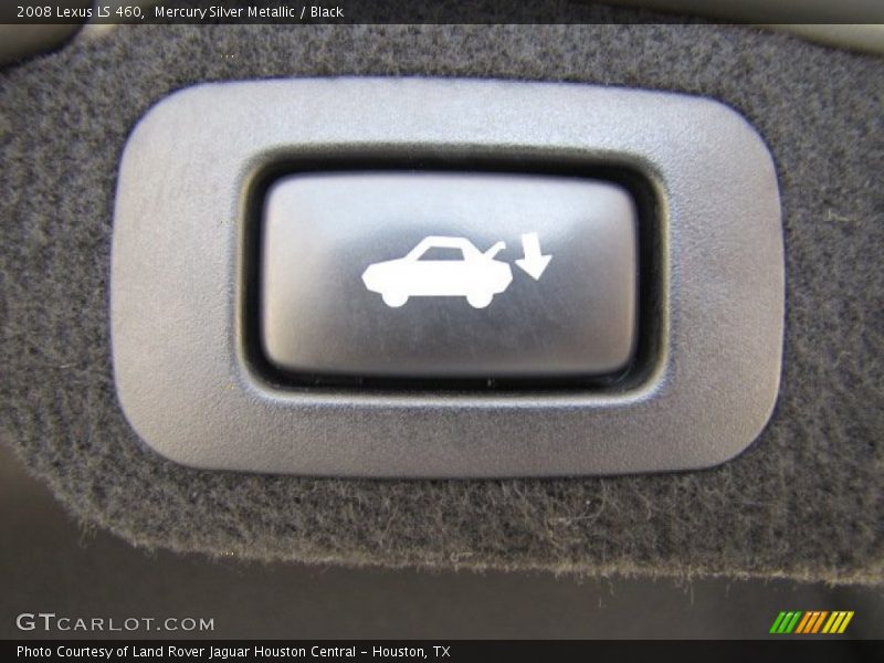 Mercury Silver Metallic / Black 2008 Lexus LS 460