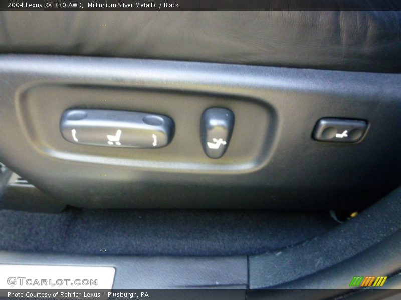 Millinnium Silver Metallic / Black 2004 Lexus RX 330 AWD