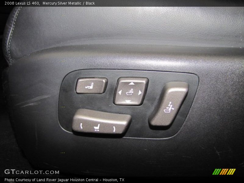 Mercury Silver Metallic / Black 2008 Lexus LS 460