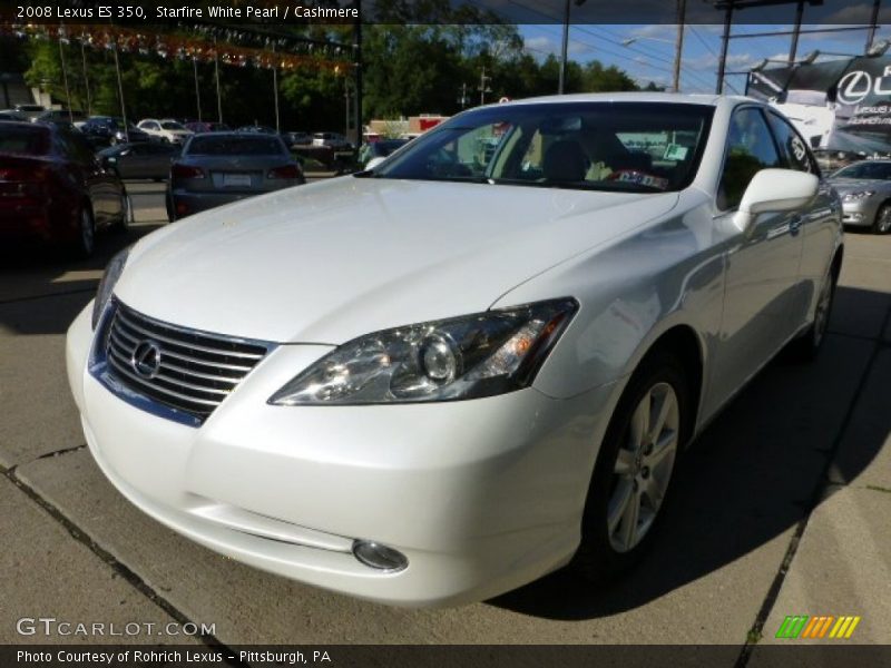 Starfire White Pearl / Cashmere 2008 Lexus ES 350