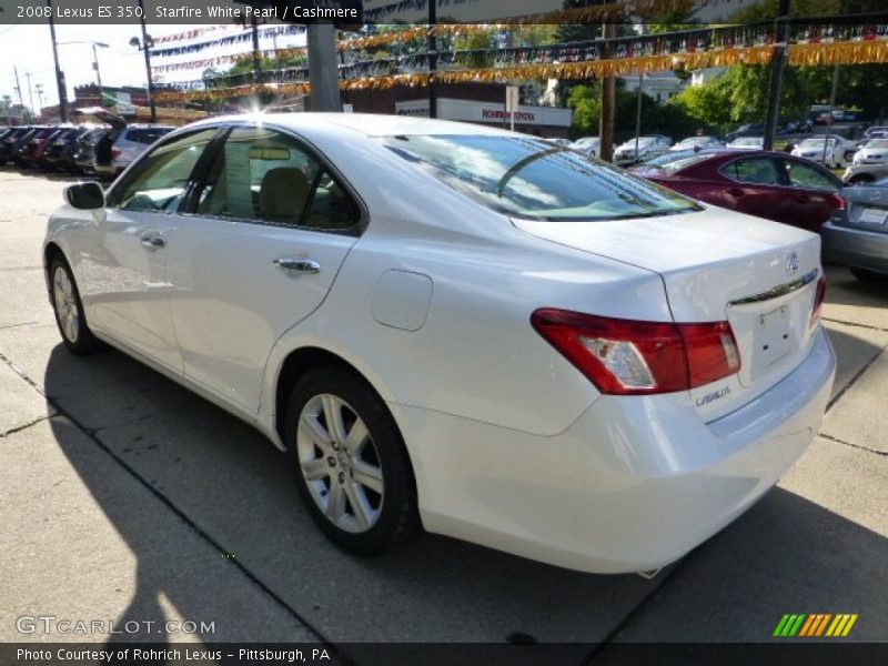 Starfire White Pearl / Cashmere 2008 Lexus ES 350