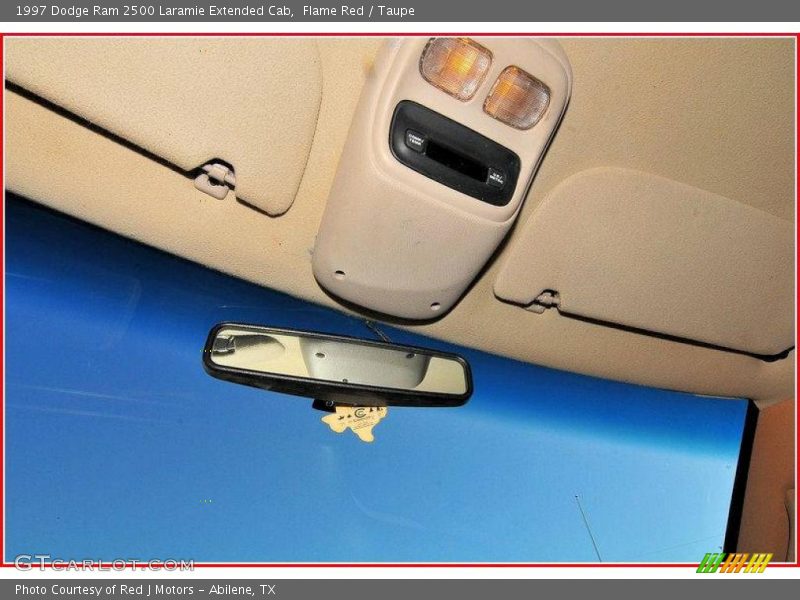 Flame Red / Taupe 1997 Dodge Ram 2500 Laramie Extended Cab