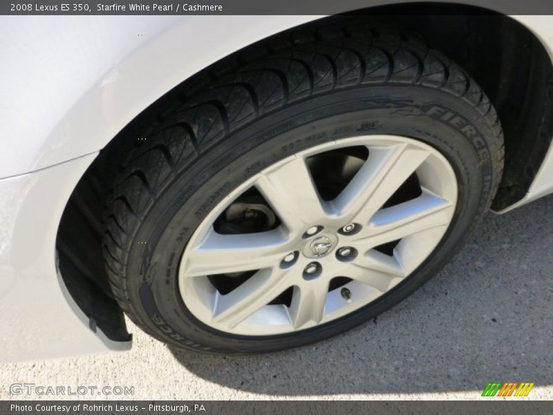 Starfire White Pearl / Cashmere 2008 Lexus ES 350