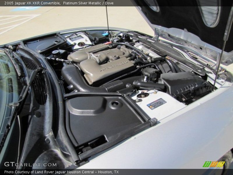  2005 XK XKR Convertible Engine - 4.2 Liter Supercharged DOHC 32-Valve V8