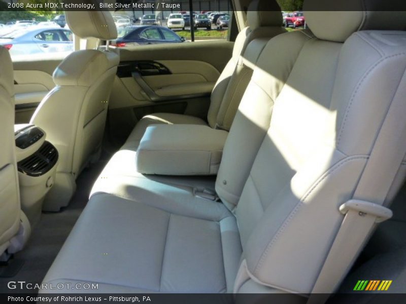 Billet Silver Metallic / Taupe 2008 Acura MDX Technology